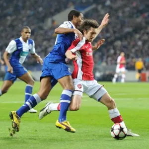 Rosicky vs. Pereira: Arsenal vs. FC Porto in UEFA Champions League First Leg (2-1 in favor of Porto)