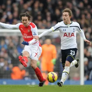 Rosicky's Brilliant Outmaneuver: Arsenal Star Outsmarts Eriksen in Premier League Clash Rosicky's Brilliant Outmaneuver: Arsenal Star Outsmarts Eriksen in Premier League Clash
