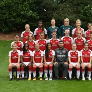 Arsenal Women's Team Photocall Print