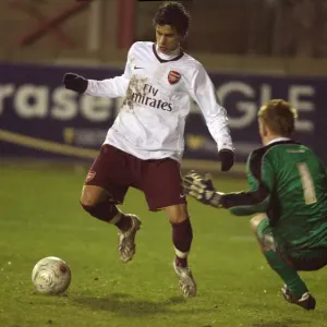 Rui Fonte (Arsenal) Daniel MacDonald (Burnley) Rui Fonte (Arsenal) Daniel MacDonald (Burnley)