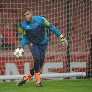 Ryan Huddart (Arsenal). Arsenal 2: 0 Borussia Dortmund. UEFA Champions League. Group D