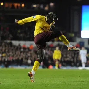 Sagna Scores the Second: Arsenal's Dominance over Leeds in FA Cup