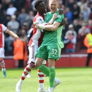 Saka and Ramsdale's Thrilling Victory: Arsenal Triumphs Over Manchester United Saka and Ramsdale's Thrilling Victory: Arsenal Triumphs Over Manchester United