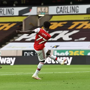 Saka Scores: Arsenal Triumph Over Wolverhampton Wanderers in Premier League Clash (2019-20)