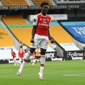 Prints of Arsenal 2019-20 Prints: Wolverhampton Wanderers v Arsenal 2019-20