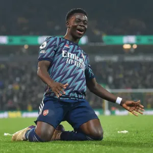Saka Scores Double: Arsenal Triumphs over Norwich City in Premier League Clash Saka Scores Double: Arsenal Triumphs over Norwich City in Premier League Clash