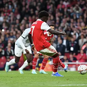 Saka Scores Penalty: Arsenal's Triumph Over Liverpool in 2022-23 Premier League