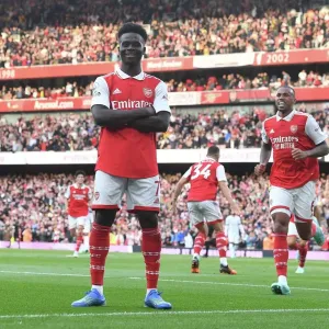 Saka Scores the Second: Arsenal vs. Liverpool in the Premier League, 2022-23