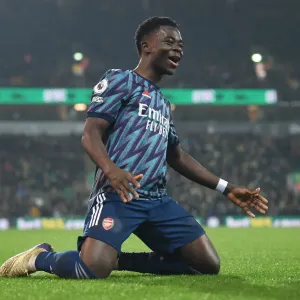 Saka Scores Thriller: Arsenal's 3-1 Victory over Norwich City in the 2021-22 Premier League Saka Scores Thriller: Arsenal's 3-1 Victory over Norwich City in the 2021-22 Premier League