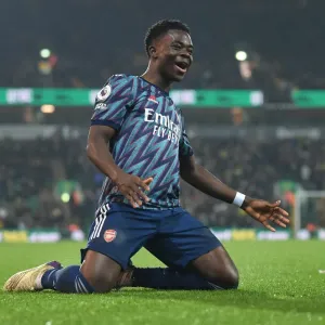 Saka Scores Triumph: Arsenal's 3-0 Victory Over Norwich City in the 2021-22 Premier League Saka Scores Triumph: Arsenal's 3-0 Victory Over Norwich City in the 2021-22 Premier League