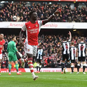 Saka Scores the Winner: Arsenal Triumphs over Newcastle United in Premier League 2021-22