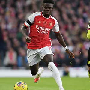 Saka Shines: Arsenal's Star Performance Against Burnley (2023-24)