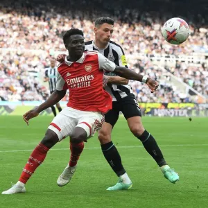 Saka Stands Firm: Arsenal vs. Newcastle United, Premier League 2022-23