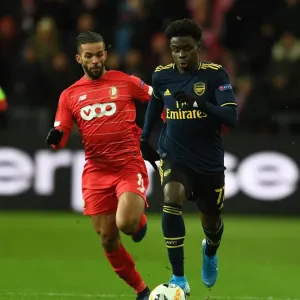 Saka vs. Carcela: A Europa League Battle at Standard Liege Saka vs. Carcela: A Europa League Battle at Standard Liege