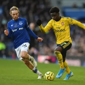 Saka vs. Davies: Everton vs. Arsenal, Premier League Showdown (December 2019)