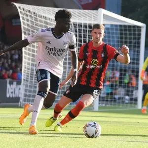 Saka vs. Mepham: A Premier League Showdown at Vitality Stadium Saka vs. Mepham: A Premier League Showdown at Vitality Stadium