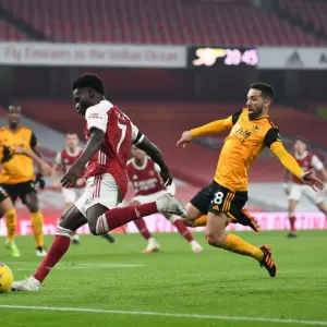 Saka vs. Moutinho: A Premier League Showdown at Emirates Stadium - Arsenal vs. Wolverhampton Wanderers (2020-21) Saka vs. Moutinho: A Premier League Showdown at Emirates Stadium - Arsenal vs. Wolverhampton Wanderers (2020-21)