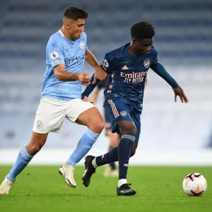 Saka vs Rodrigo: A Premier League Showdown at the Etihad (2020-21)