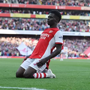 Saka's Thriller: Arsenal's Triumph over Tottenham - Bukayo's Game-winning Goal in the 2021-22 Premier League