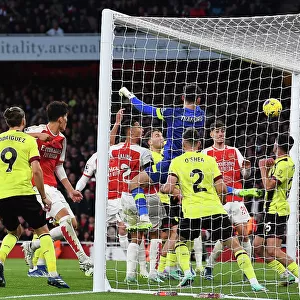 Saliba Scores Again: Arsenal Secure 2-0 Lead Over Burnley (Premier League 2023-24)