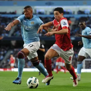 Sami Nasri (Arsenal) Jerome Boateng (Man City). Manchester City 0: 3 Arsenal Sami Nasri (Arsenal) Jerome Boateng (Man City). Manchester City 0: 3 Arsenal