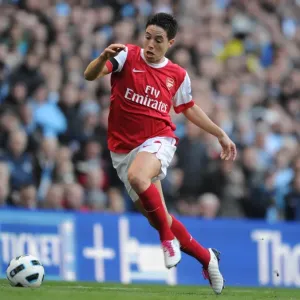 Sami Nasri (Arsenal). Manchester City 0: 3 Arsenal, Barclays Premier League Sami Nasri (Arsenal). Manchester City 0: 3 Arsenal, Barclays Premier League