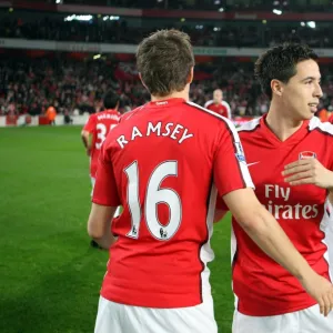 Samir Nasri and Aaron Ramsey (Arsenal)