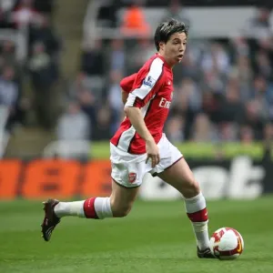 Samir Nasri in Action: Arsenal Crushes Newcastle United 3-1, Barclays Premier League, 2009