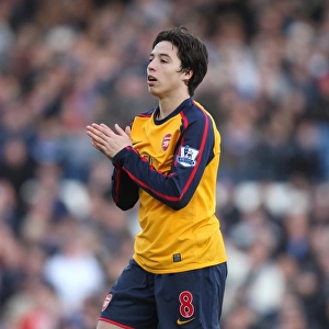 Samir Nasri in Action: Arsenal vs. Cardiff City, FA Cup 4th Round, 2009