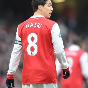 Samir Nasri (Arsenal). Arsenal 0: 0 Sunderland, Barclays Premier League
