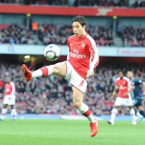 Samir Nasri (Arsenal). Arsenal 2: 0 West Ham United, Barclays Premeir League