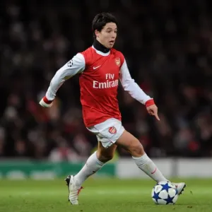 Samir Nasri (Arsenal). Arsenal 3: 1 Partizan Belgrade. UEFA Champions League Samir Nasri (Arsenal). Arsenal 3: 1 Partizan Belgrade. UEFA Champions League