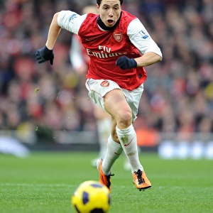 Samir Nasri (Arsenal). Arsenal 3: 0 Wigan Athletic. Barclays Premier League