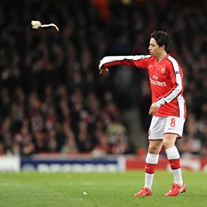 Samir Nasri (Arsenal). Arsenal 5: 0 FC Porto, UEFA Champions League First Knockout Round