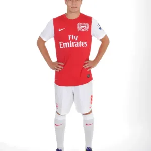Samir Nasri (Arsenal). Arsenal Photocall, Emirates Stadium, Arsenal Football Club, London, 4 / 8 / 2011