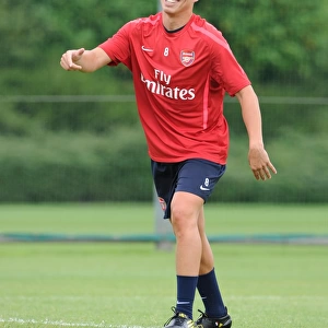 Samir Nasri (Arsenal). Arsenal Training Ground, London Colney, Hertfordshire, 6 / 7 / 2010
