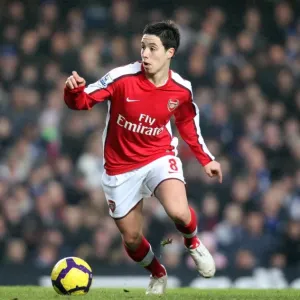 Samir Nasri (Arsenal). Chelsea 2: 0 Arsenal. Barclays Premier League. Stamford Bridge