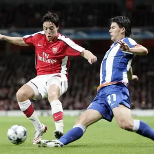 Samir Nasri (Arsenal) Cristian Sapunaru (Porto)