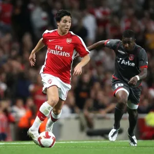 Samir Nasri (Arsenal) Eljero Elia (FC Twente)