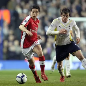 Samir Nasri (Arsenal) Gareth Bale (Tottenham). Tottenham Hotspur 2: 1 Arsenal
