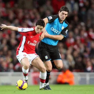 Samir Nasri (Arsenal) Gareth Barry (Villa)