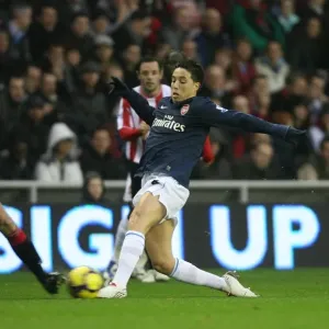 Samir Nasri (Arsenal) George McCartney (Sunderland). Sunderland 1: 0 Arsenal
