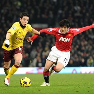 Samir Nasri (Arsenal) Ji-Sung Park (Man Utd). Manchester United 1: 0 Arsenal