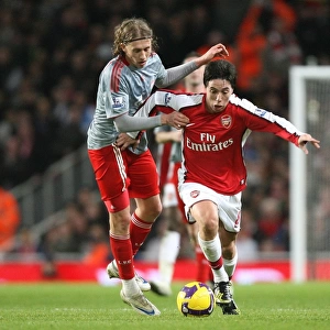 Samir Nasri (Arsenal) Leiva Lucas (Liverpool)