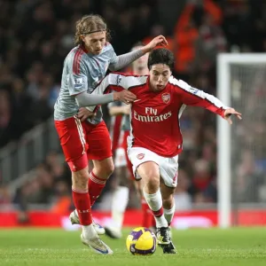 Samir Nasri (Arsenal) Leiva Lucas (Liverpool)