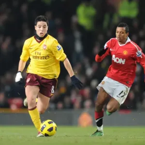 Samir Nasri (Arsenal) Nani (Man United). Manchester United 1: 0 Arsenal