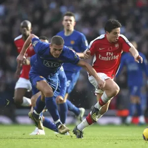 Samir Nasri (Arsenal) Nemanja Vidic (Manchester United)
