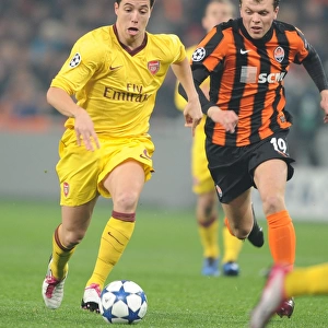 Samir Nasri (Arsenal) Olexiy Gai (Shakhtar). Shakhtar Donetsk 2: 1 Arsenal