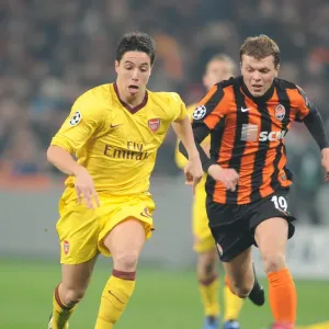 Samir Nasri (Arsenal) Olexiy Gai (Shakhtar). Shakhtar Donetsk 2: 1 Arsenal