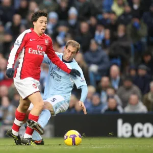 Samir Nasri (Arsenal) Pablo Zabaleta (Man City)